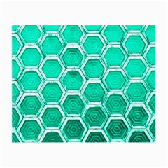 Hexagon Windows Small Glasses Cloth by essentialimage