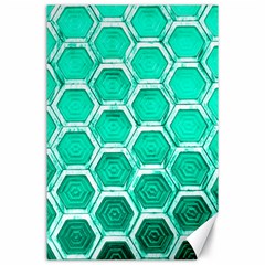 Hexagon Windows Canvas 24  X 36  by essentialimage