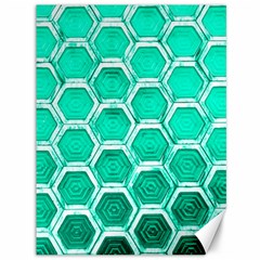 Hexagon Windows Canvas 36  X 48  by essentialimage