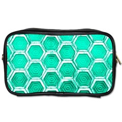 Hexagon Windows Toiletries Bag (one Side) by essentialimage