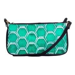 Hexagon Windows Shoulder Clutch Bag by essentialimage