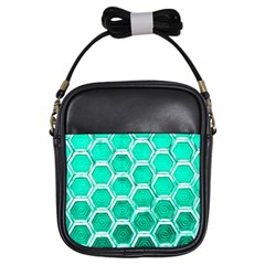 Hexagon Windows Girls Sling Bag by essentialimage