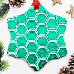 Hexagon Windows Ornament (snowflake) by essentialimage