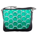 Hexagon Windows Messenger Bag Front