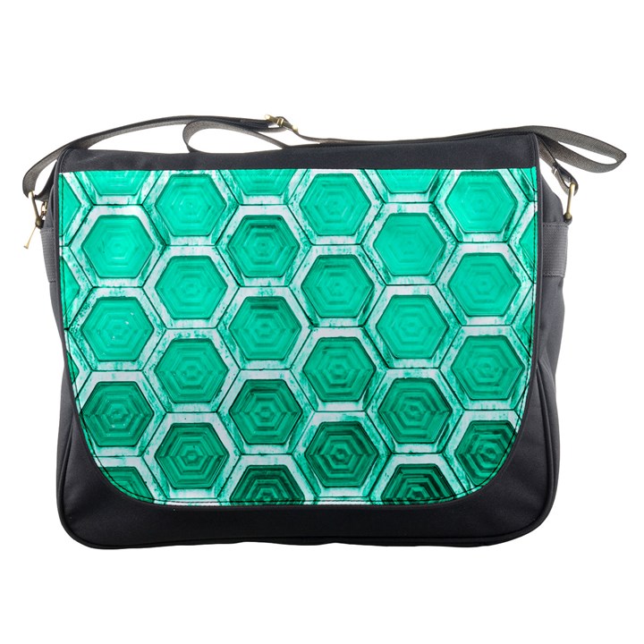 Hexagon Windows Messenger Bag