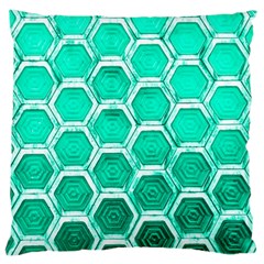 Hexagon Windows Large Cushion Case (two Sides) by essentialimage