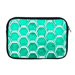 Hexagon Windows Apple Macbook Pro 17  Zipper Case by essentialimage