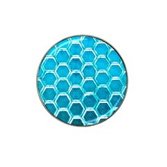 Hexagon Windows Hat Clip Ball Marker by essentialimage