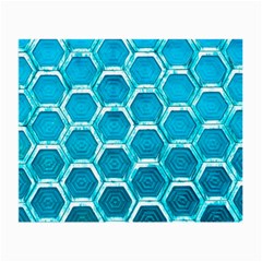 Hexagon Windows Small Glasses Cloth by essentialimage