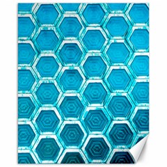 Hexagon Windows Canvas 16  X 20  by essentialimage