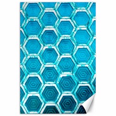 Hexagon Windows Canvas 20  X 30  by essentialimage