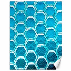 Hexagon Windows Canvas 36  X 48  by essentialimage