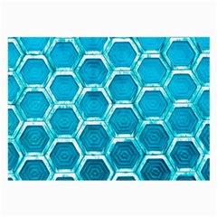 Hexagon Windows Large Glasses Cloth by essentialimage