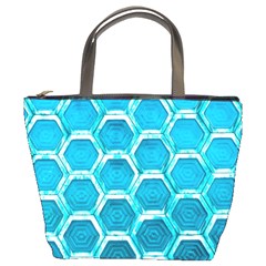 Hexagon Windows Bucket Bag by essentialimage