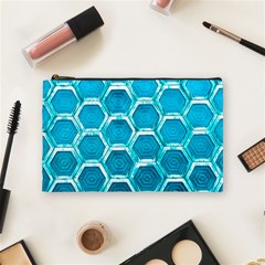 Hexagon Windows Cosmetic Bag (medium) by essentialimage