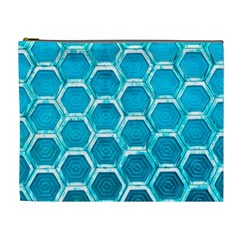 Hexagon Windows Cosmetic Bag (xl) by essentialimage