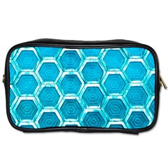 Hexagon Windows Toiletries Bag (one Side) by essentialimage