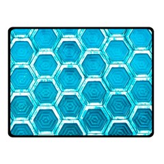 Hexagon Windows Fleece Blanket (small) by essentialimage