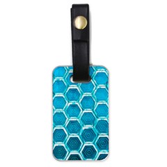 Hexagon Windows Luggage Tag (one Side) by essentialimage