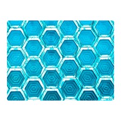 Hexagon Windows Double Sided Flano Blanket (mini)  by essentialimage