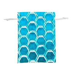 Hexagon Windows Lightweight Drawstring Pouch (s) by essentialimage