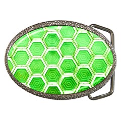 Hexagon Windows Belt Buckles by essentialimage