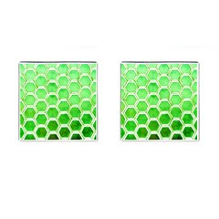 Hexagon Windows Cufflinks (square) by essentialimage