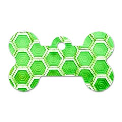 Hexagon Windows Dog Tag Bone (one Side) by essentialimage