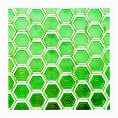 Hexagon Windows Medium Glasses Cloth by essentialimage