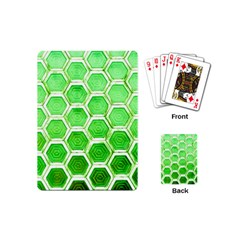 Hexagon Windows Playing Cards Single Design (mini) by essentialimage