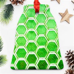 Hexagon Windows Bell Ornament (two Sides) by essentialimage