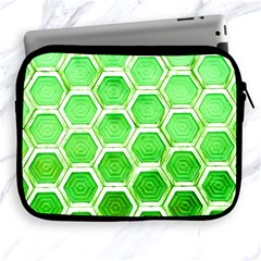 Hexagon Windows Apple Ipad 2/3/4 Zipper Cases by essentialimage