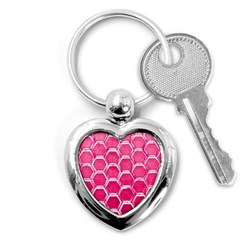 Hexagon Windows Key Chain (heart) by essentialimage