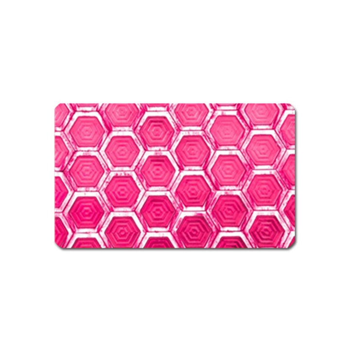 Hexagon Windows Magnet (Name Card)