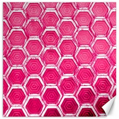 Hexagon Windows Canvas 12  X 12  by essentialimage