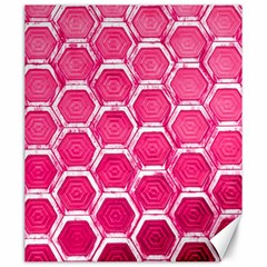 Hexagon Windows Canvas 20  X 24  by essentialimage