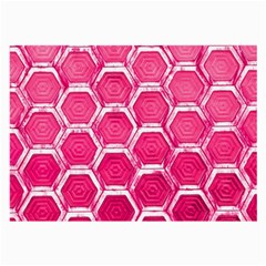 Hexagon Windows Large Glasses Cloth (2 Sides) by essentialimage