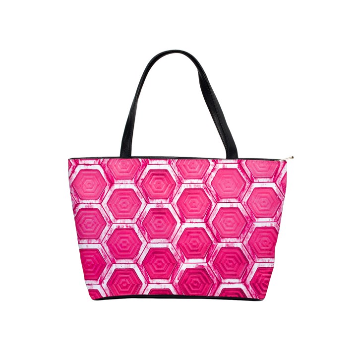 Hexagon Windows Classic Shoulder Handbag