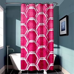 Hexagon Windows Shower Curtain 36  X 72  (stall)  by essentialimage