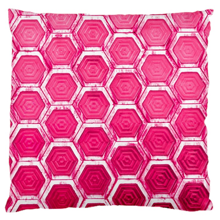 Hexagon Windows Large Cushion Case (Two Sides)