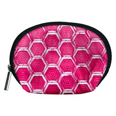 Hexagon Windows Accessory Pouch (medium) by essentialimage