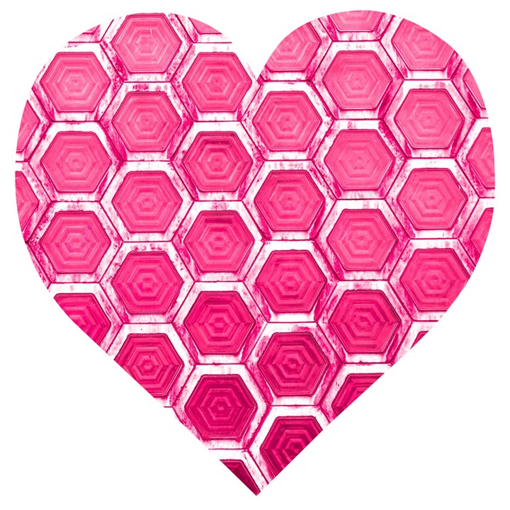 Hexagon Windows Wooden Puzzle Heart