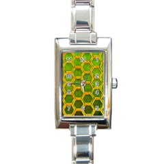 Hexagon Windows Rectangle Italian Charm Watch by essentialimage