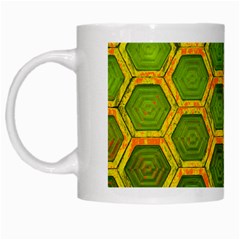 Hexagon Windows White Mugs by essentialimage