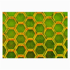 Hexagon Windows Large Glasses Cloth by essentialimage