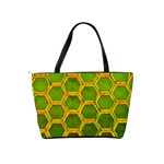 Hexagon Windows Classic Shoulder Handbag Back