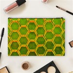 Hexagon Windows Cosmetic Bag (Large) Back