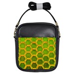 Hexagon Windows Girls Sling Bag Front