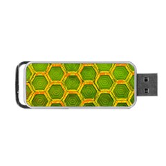 Hexagon Windows Portable Usb Flash (one Side) by essentialimage