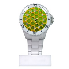 Hexagon Windows Plastic Nurses Watch by essentialimage